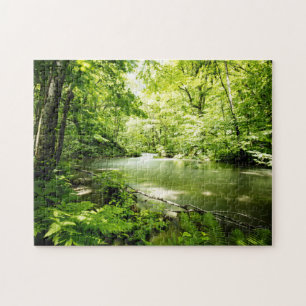 Puzzle Profondément dans la forêt