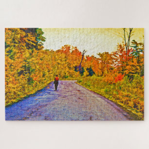Puzzle Promenade d'automne