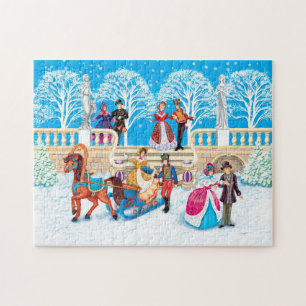 Puzzle Promenade hivernale
