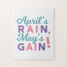 Promesse du printemps - 'Pluie d'avril, gain de ma