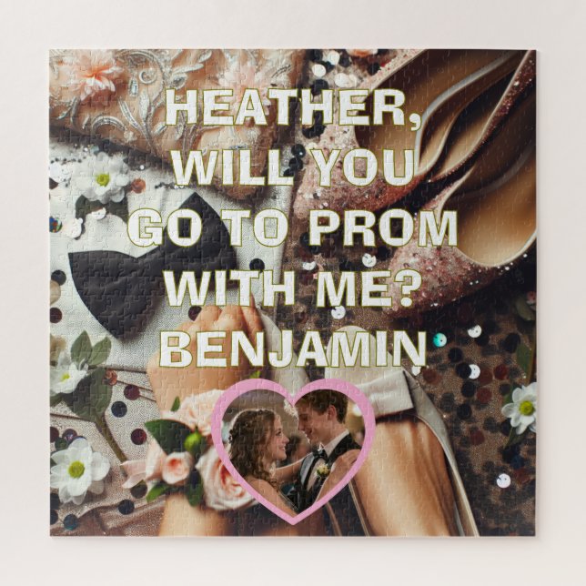 Puzzle Promposal | Go to Prom with Me Question Photo (Vertical)