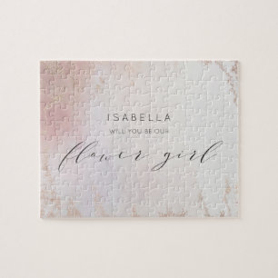 Puzzle Proposition de Fleur à huile glacée rose Ombre