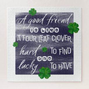 Puzzle Proverbe sur l’amitié