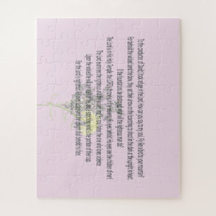 Puzzle Psaume 11 Ecriture Art - Justice Divine & Confianc