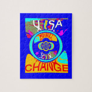 Puzzle Psychedelic Groove : Pop Art Énergie Abstraite