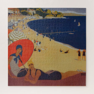 Puzzle Publicité vintage de voyage