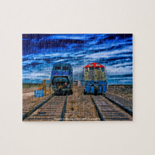 Puzzle Pueblo Colorado Trains et Locomotives