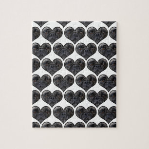 Puzzle Pug Hearts