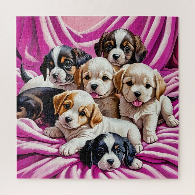 Puzzle Puppies adorables (Vertical)