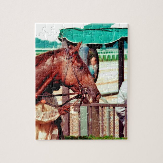 Puzzle Pur sang 1979 d'Alydar (Vertical)