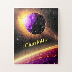 Puzzle Purple Comet Rois Vers Une Planète Rose Inconnue