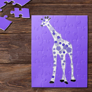 Puzzle PURPLE Giraffe