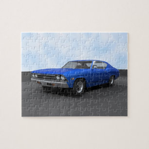 Puzzle Puzzle:1969 Chevelle SS: Finition bleue