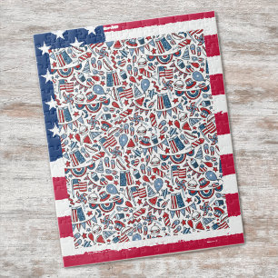 Puzzle Puzzle, Ajoutez Votre Photo, Cadre de Drapeau Pein