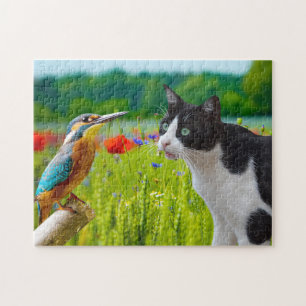 Puzzle Puzzle-Chat & Oiseau