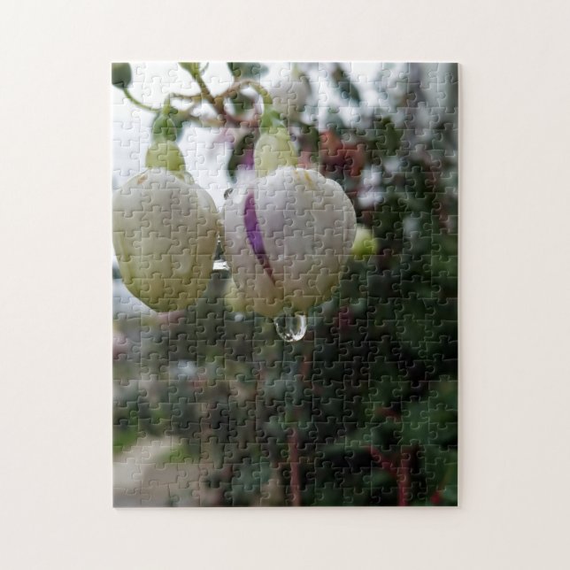 Puzzle-Puzzle für kreative Blume-Foto (Vertikal)