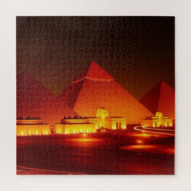 Puzzle Pyramides anciennes (Vertical)