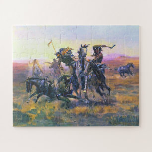 Puzzle Quand Blackfoot Et Sioux Rencontrent CM Russell