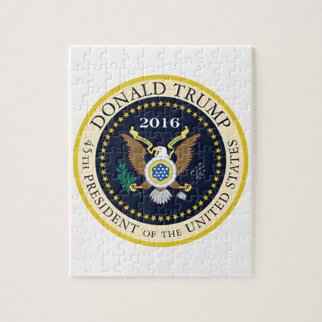 Puzzle quarante-cinquième Président des États-Unis (Vertical)