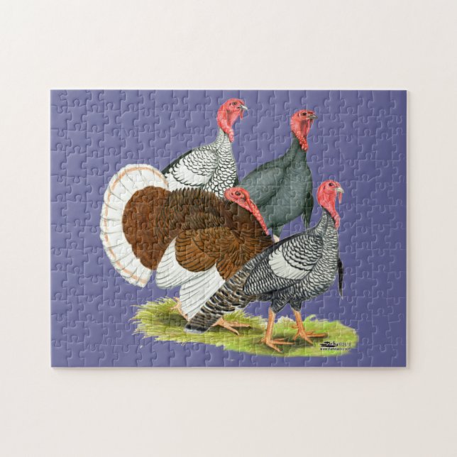 Puzzle Quartet de Turquie rare (Horizontal)