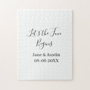 Puzzle que le plaisir commence nom du couple date simpl