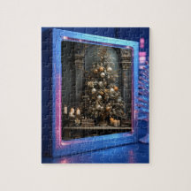 Quebra-Cabeça (Puzzle) Natal Espelhado