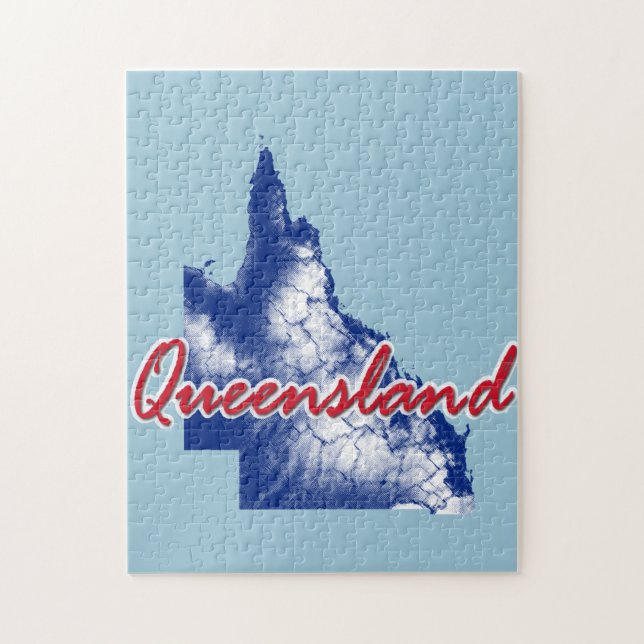 Puzzle Queensland (Vertical)