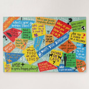 Puzzle Questions amusantes conversation starter famille a