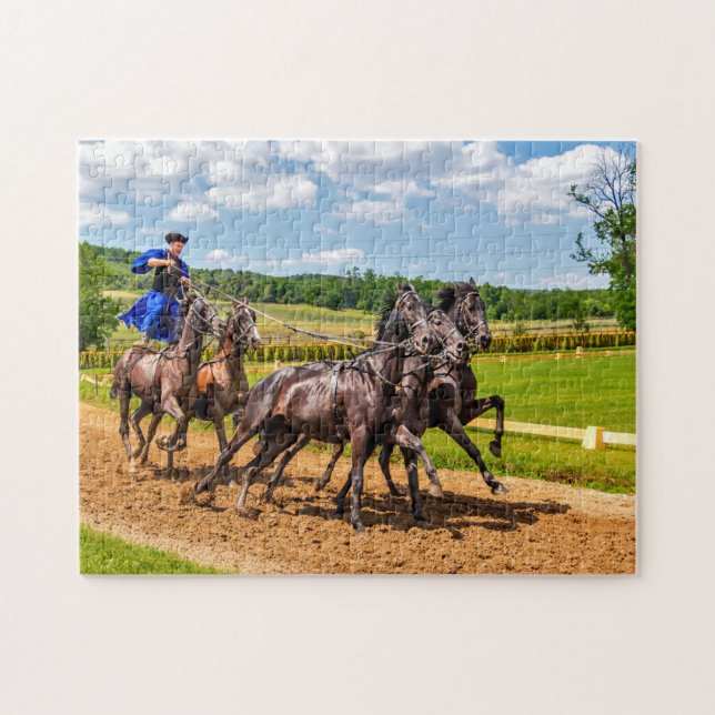 Puzzle race de chevaux (Horizontal)