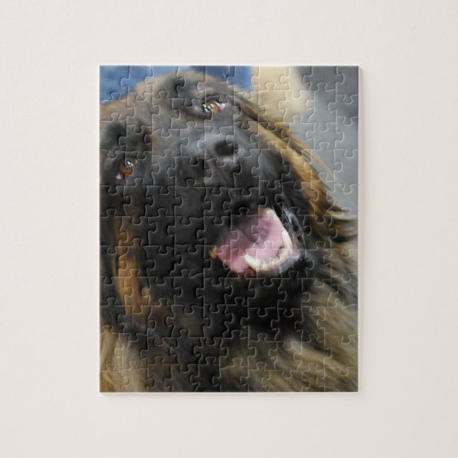 Puzzle Race de chien de Leonberger (Vertical)