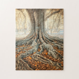 Puzzle Racines antiques d'arbre