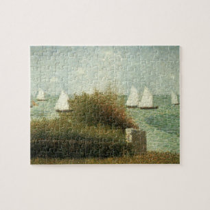Puzzle Rade de Grandcamp par Georges Seurat, Art Vintage