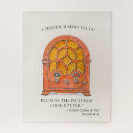 Puzzle Radio vintage