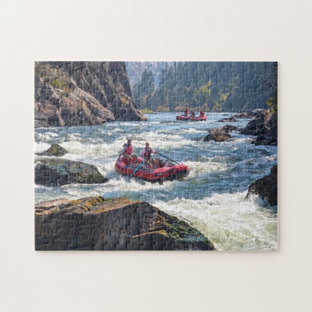 Puzzle Rafting Montana. (Horizontal)