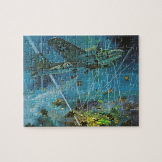 Puzzle Raid aérien de l'armée de l'air américaine de la S (Horizontal)