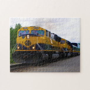 Puzzle Railcar d'Alaska.