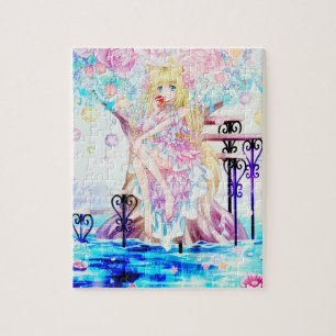 Puzzle Rainbow Fairy Flowers Fairy Art Imaginaire