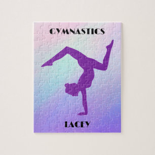 Puzzle RAINBOW GYMNASTICS GYMNAST PUZLE Personnalisé
