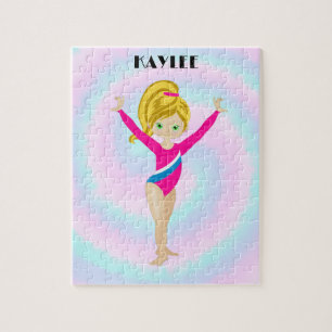 Puzzle RAINBOW GYMNASTICS GYMNAST PUZLE Personnalisé