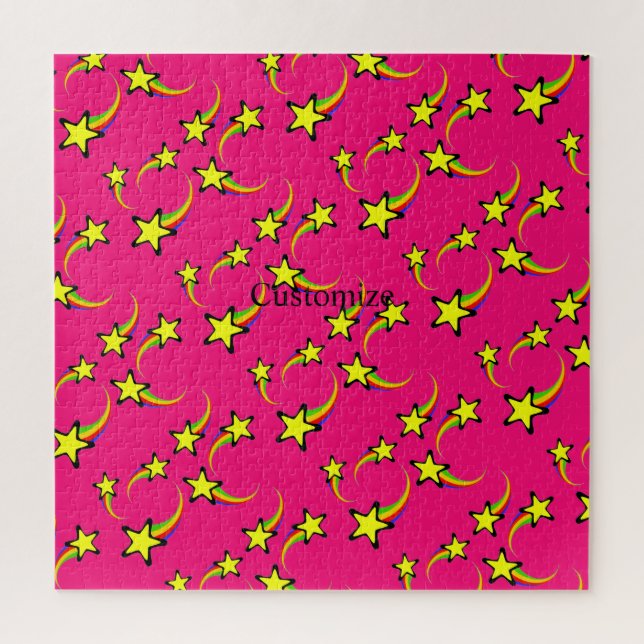 Puzzle Rainbow Shooting Stars Thunder_Cove (Vertical)