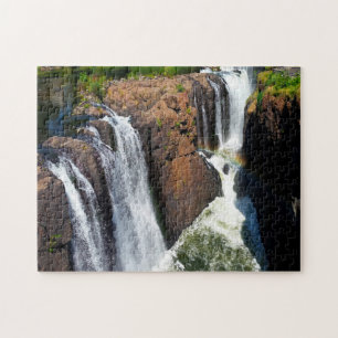 Puzzle Rainbow Waterfalls Paterson New Jersey.
