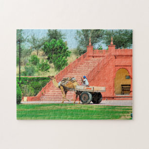 Puzzle Rajasthan Jaisalmer Dromadaire