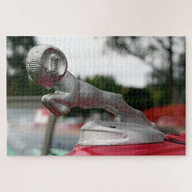 Puzzle Ram vieux capot de voiture ornement (Horizontal)