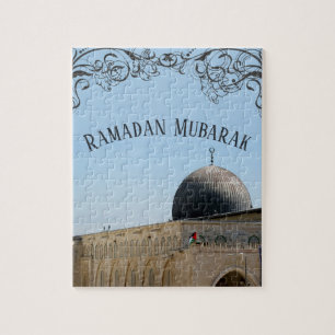Puzzle Ramadan Moubarak Al-Aqsa mosquée Jérusalem