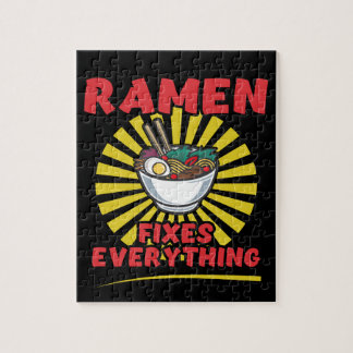 Puzzle Ramen Fixe tout - Drôle Ramen Conception de devis