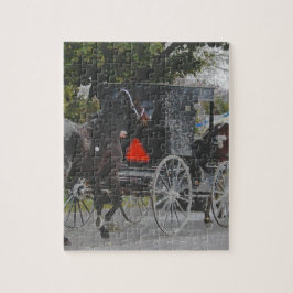 Puzzle Ramener le nouveau cheval chez lui La voie Amish