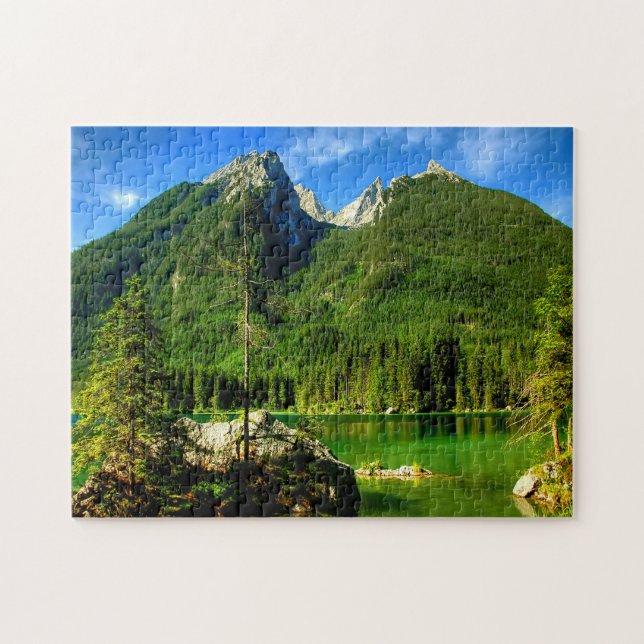 Puzzle Ramsau Hintersee Bavière. (Horizontal)