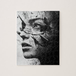 Puzzle Random Art Mon chat Fabriqué des oiseaux sur mon e