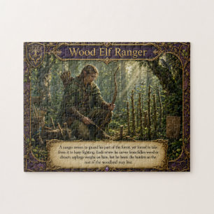 Puzzle Ranger Elfe des Bois Gardien de la Forêt