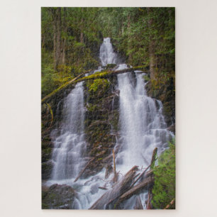 Puzzle Ranger Falls, Mt. Rainer National Park, Washington